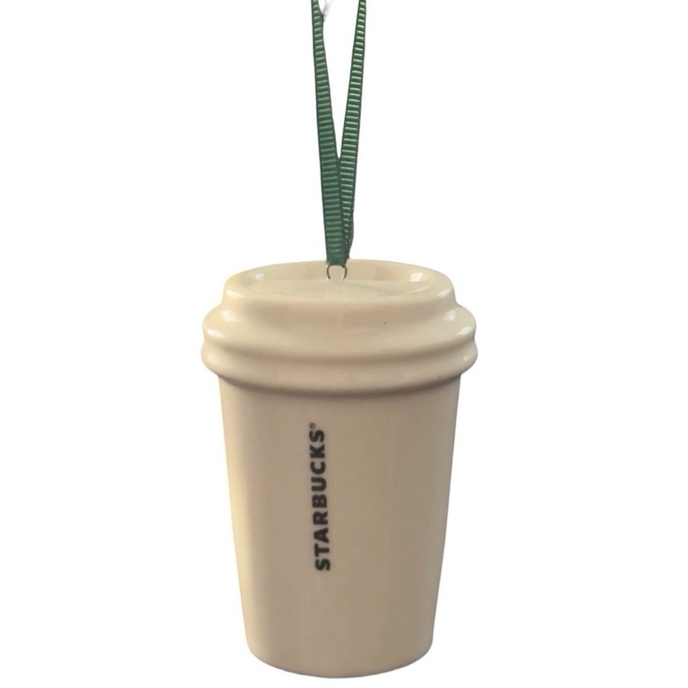 Starbucks‎ 2015 Boy with Balloon Holiday Christmas Ceramic Ornament - Picture 2 of 6